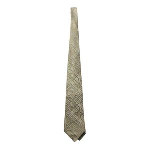 Nicloe by Nicole Miller men geometric printed silk tie